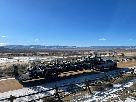 Masters Golf Cars fleet