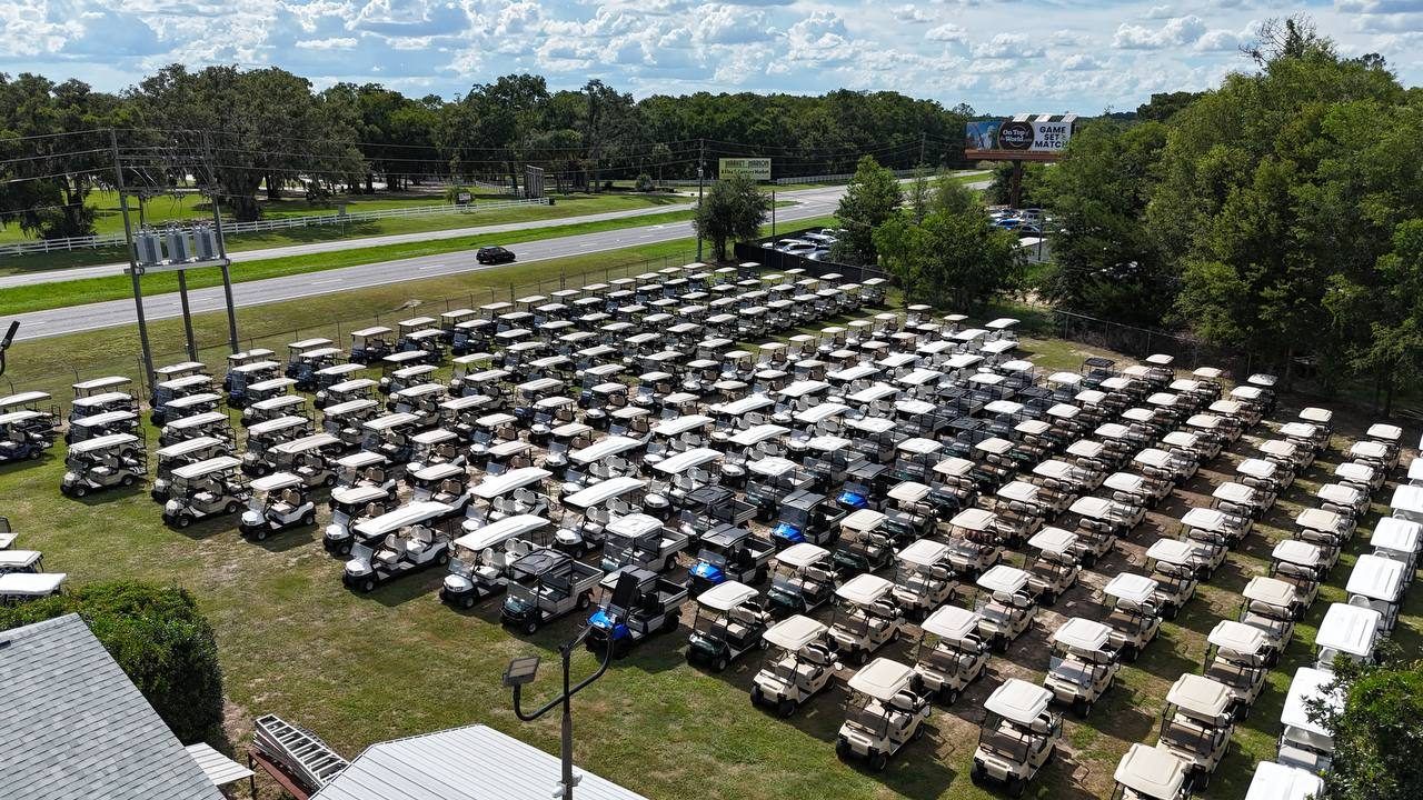 Golf cart fleets at Masters Golf Cars