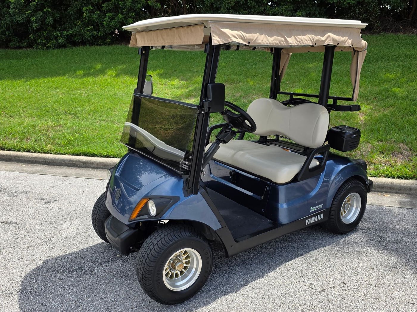 Rental carts at Masters Golf Cars